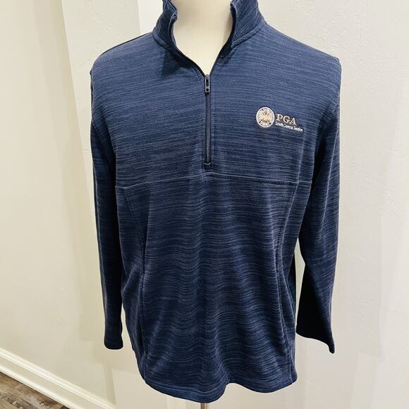 Under Armour Other - Under Armour Golf Blue Pullover PGA South Central Section Logo Size Large